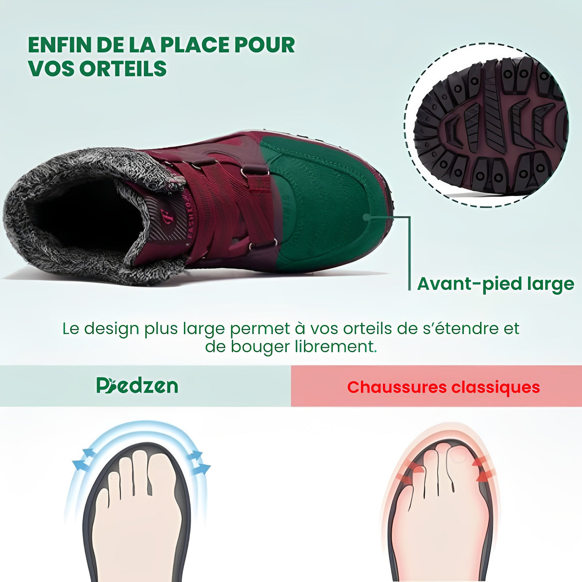 Bottes orthopédiques Piedzen™