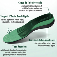 Chaussures orthopédiques Peace Foot en maille