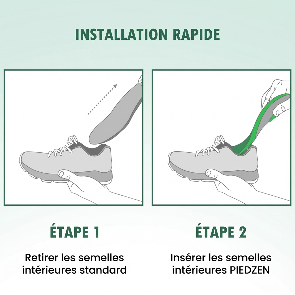 Chaussures orthopédiques Peace Foot en maille