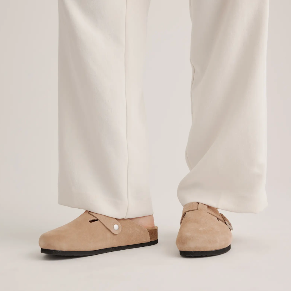 Sabots Piedzen en daim – Le confort orthopédique au design chic