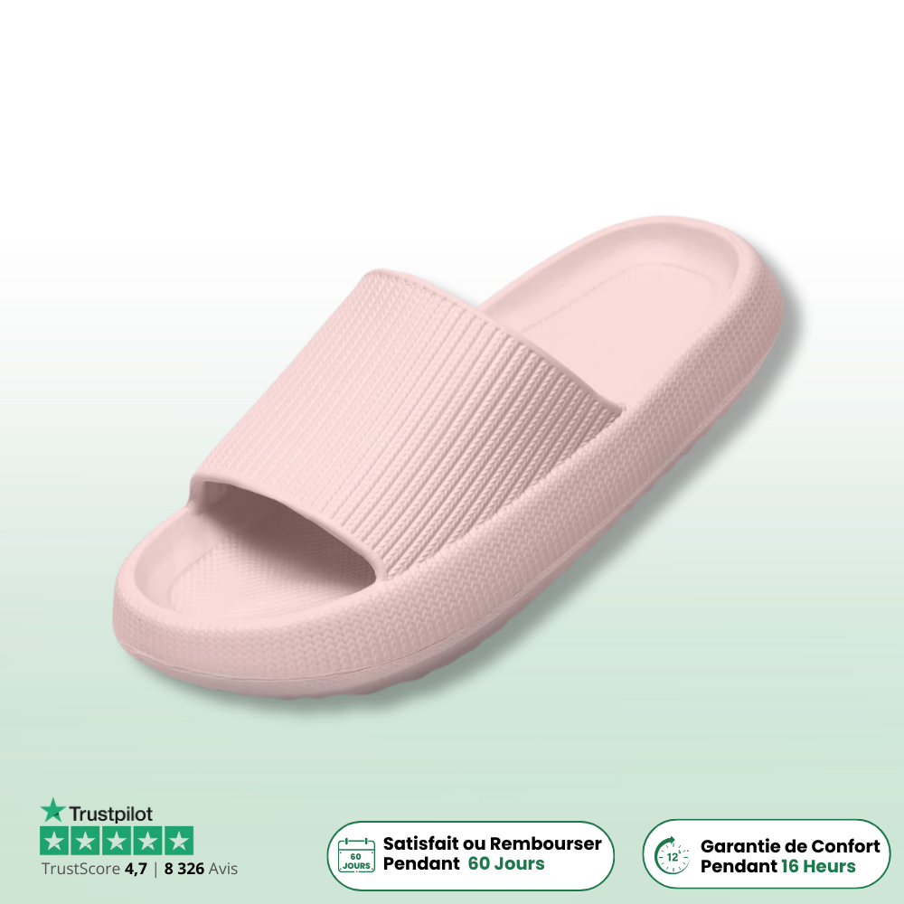 Cloudies™ – Les claquettes super moelleuses