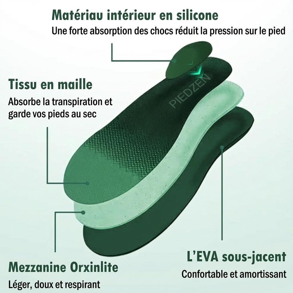 Chaussures orthopédiques Peace Foot en maille