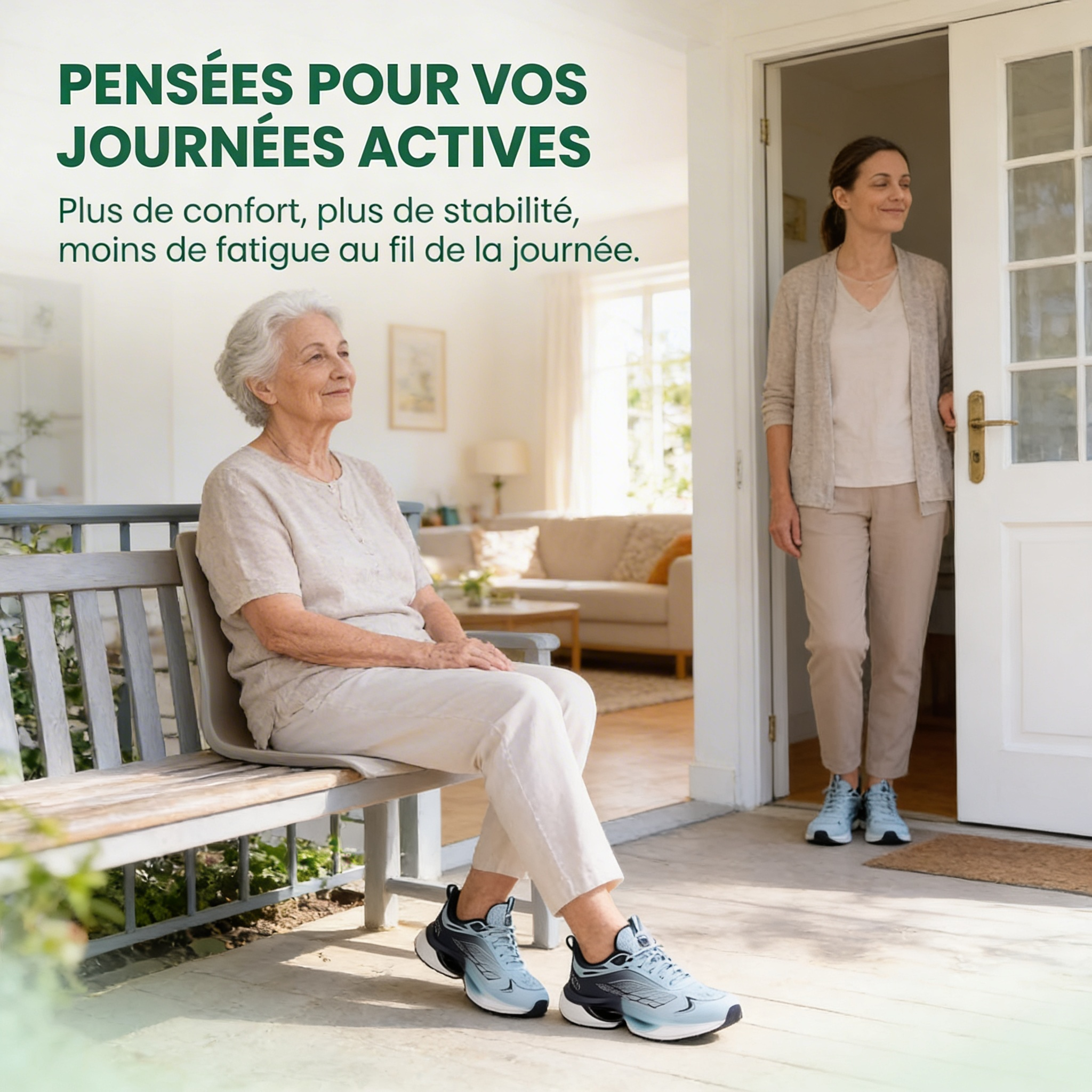 Piedzen - Chaussures confort antidérapantes