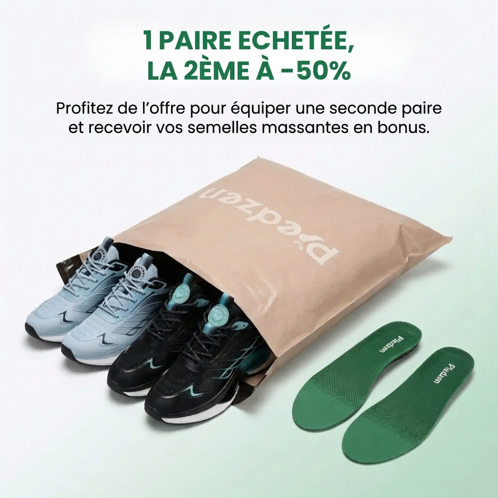 Piedzen - Chaussures confort antidérapantes